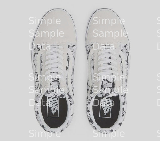 VANS | OLD SKOOL (BUTTERFLY) TRUE WHITE | BLACK