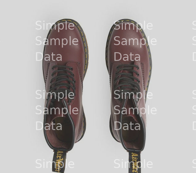 DR MARTENS | 1460Z DMC 8-EYE BOOT | CHERRY SMOOTH